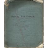 Flying Log Books. 218 (Gold Coast) Squadron. Two log books belonging to Flying Officer Alec Taylor