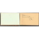 Autograph book collection 7 books full of vintage signatures includes Alexis Chesnakov, Vicki Bruce,