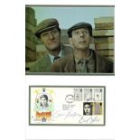 Tommy Cooper (1921-1984) & Eric Sykes (1923-2012) Comedy Legends Signed First Day Cover 15x18 Double