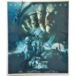 Planet of the Apes multi signed colour photo signatures include cast and crew such as Tim Burton ,