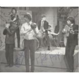 The Rolling Stones Vintage Picture Signed By Mick Jagger & Bill Wyman. Good Condition Est.