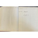 King George V, VI Quuen Mother and Japanese Military signed Alfred Herbert Ltd Visitors Book.