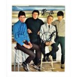 The Who Vintage 10x12 Mounted Picture Signed By Pete Townsend, John Entwistle (1944-2002) & Roger