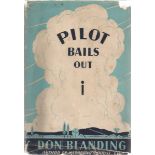 Pilot Bails Out by Don Blanding Book 1943. Signed by 31 members of 151 Squadron