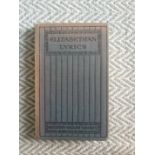 Elizabethan Lyrics Methuen's English Classics Hardback book 1939 Published by Methuen & Co. Ltd