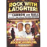 Cannon and Ball Tommy Cannon (b.1938) and Bobby Ball (1944 2020), known collectively as Cannon and