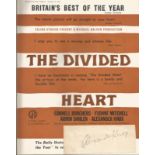 Alexander Knox (1907-1995) Actor Signed Vintage Album Page With 'The Divided Heart' Picture £10-