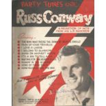Russ Conway (1925-2000) Singer Signed Vintage Party Tunes Songbook £10-12. Good condition. All