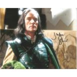 Julian Glover signed 10x8 colour photo. Good condition. All autographs come with a Certificate of