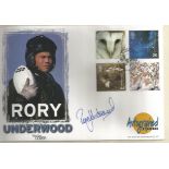 Rory Underwood MBE signed Above and Beyond 2000 autographed editions FDC. Good condition. All