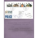 Sir Keith Povey and Pauline Clare signed Police 1979 FDC. Good condition. All autographs come with a