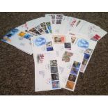 Royal Mail FDC collection 62 interesting covers dating back to 1999 includes subjects Farmers