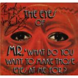 Emile Ford Singer Signed Vintage Lp Record 'The Eyes Of Mr What Do You Want To Make Those Eyes At Me