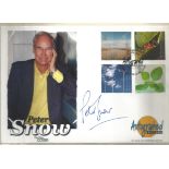 Peter Snow signed Life and Earth 2000 autographed editions FDC. Good condition. All autographs