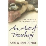 Ann Widdecombe signed An Act of Treachery paperback book. Signed on inside title page. Dedicated.