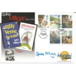 Spike Milligan signed Autographed Edition FDC commemorating a great actor, comedian, writer, poet,