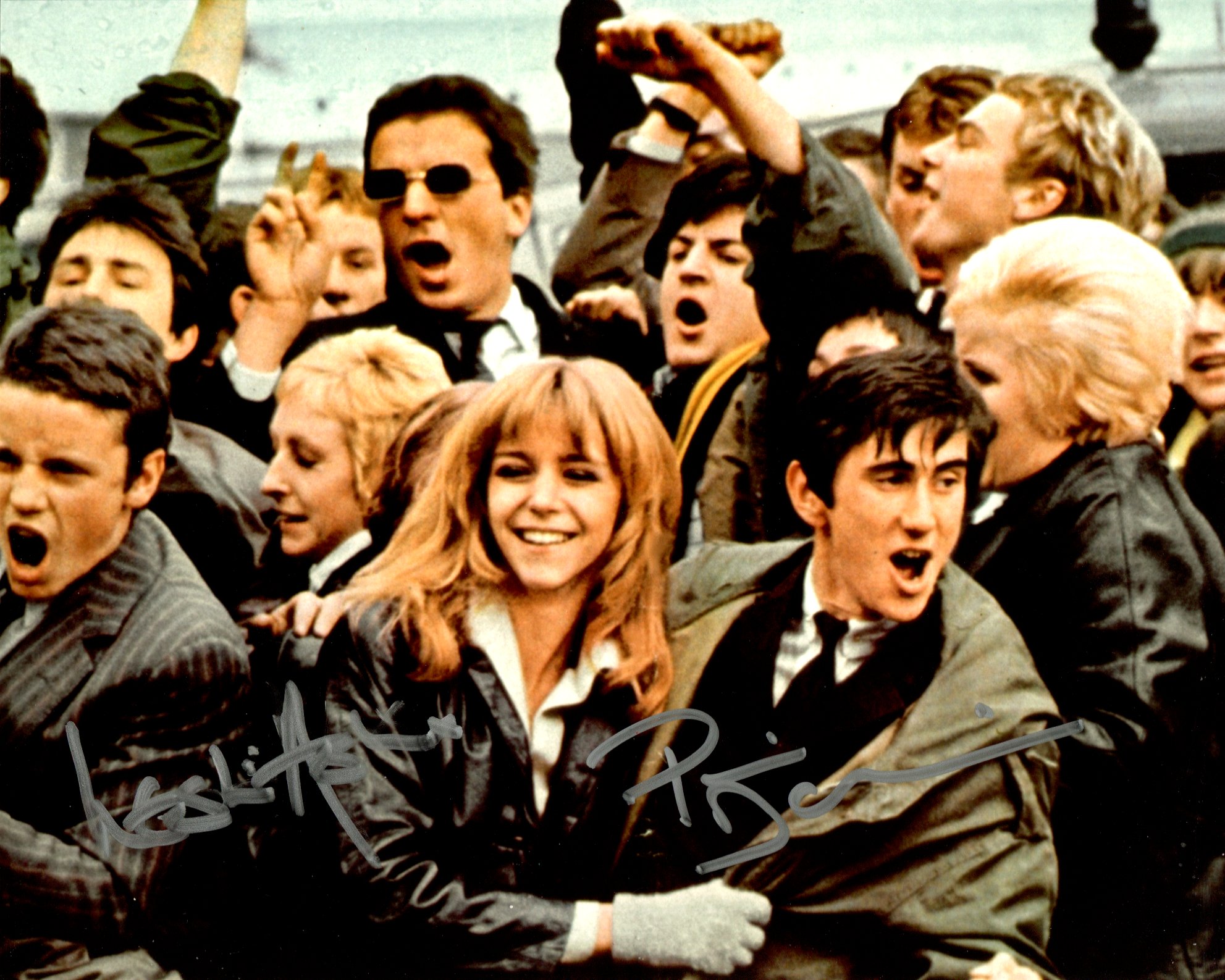 Quadrophenia. 8x10 photo from the classic British musical movie Quadrophenia signed by lead role