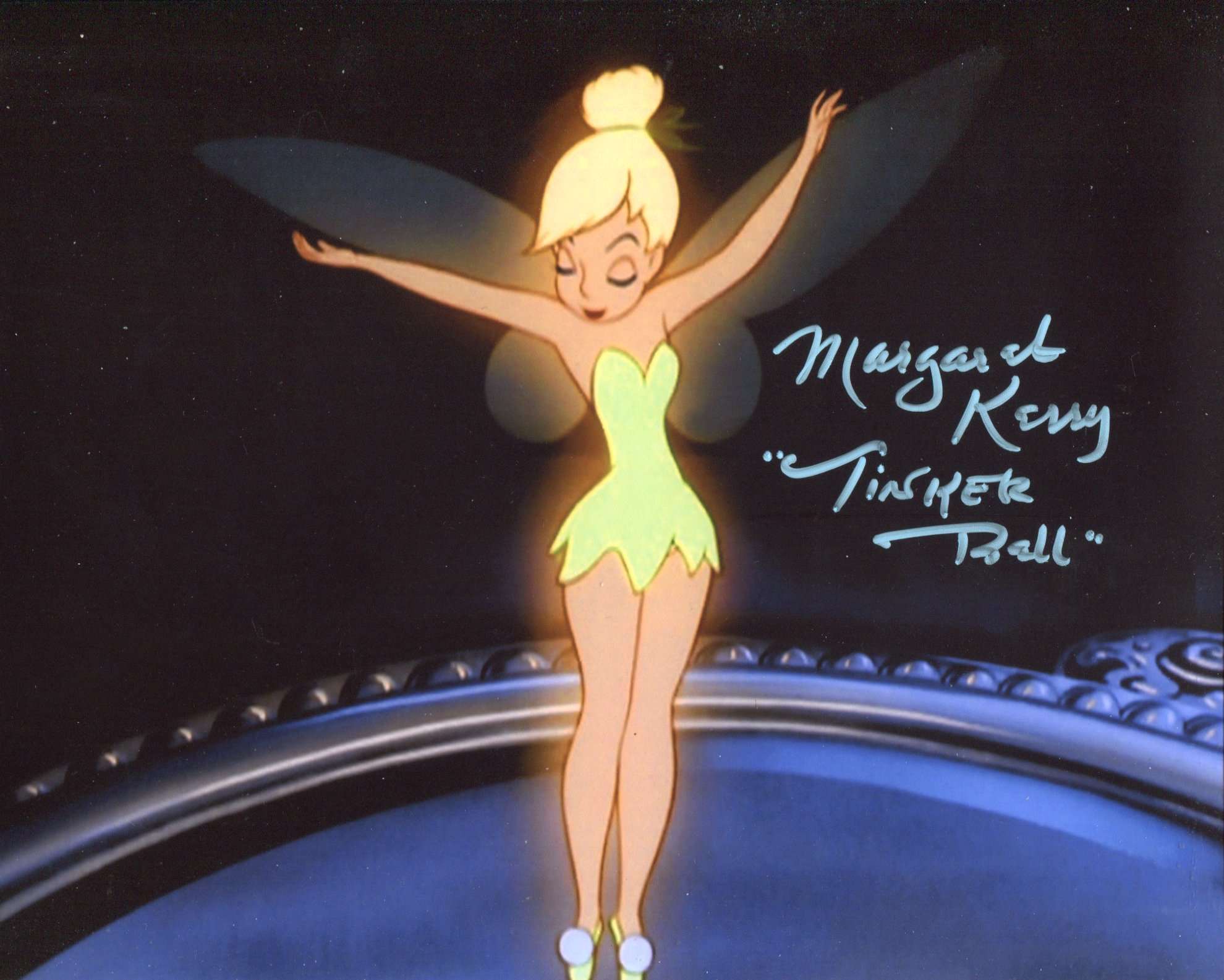 Peter Pan. 8x10 photo from Walt Disney's Peter Pan signed by actress Margaret Kerry, who was
