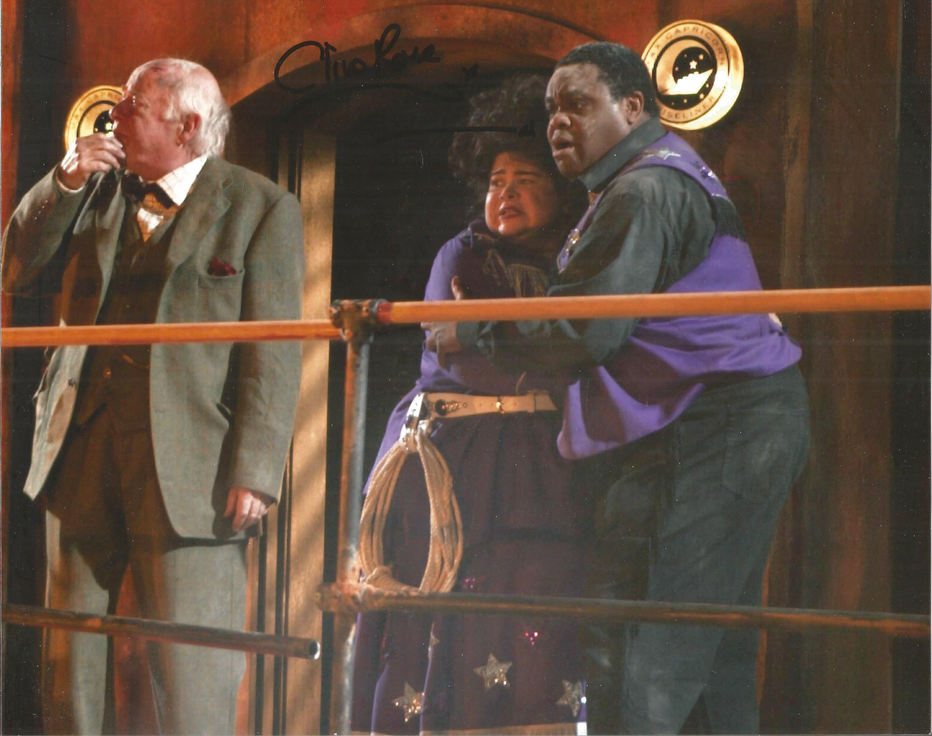 Clive Rowe signed 10x8 colour image. Clive Rowe was born on March 27, 1964 in Oldham, Lancashire,