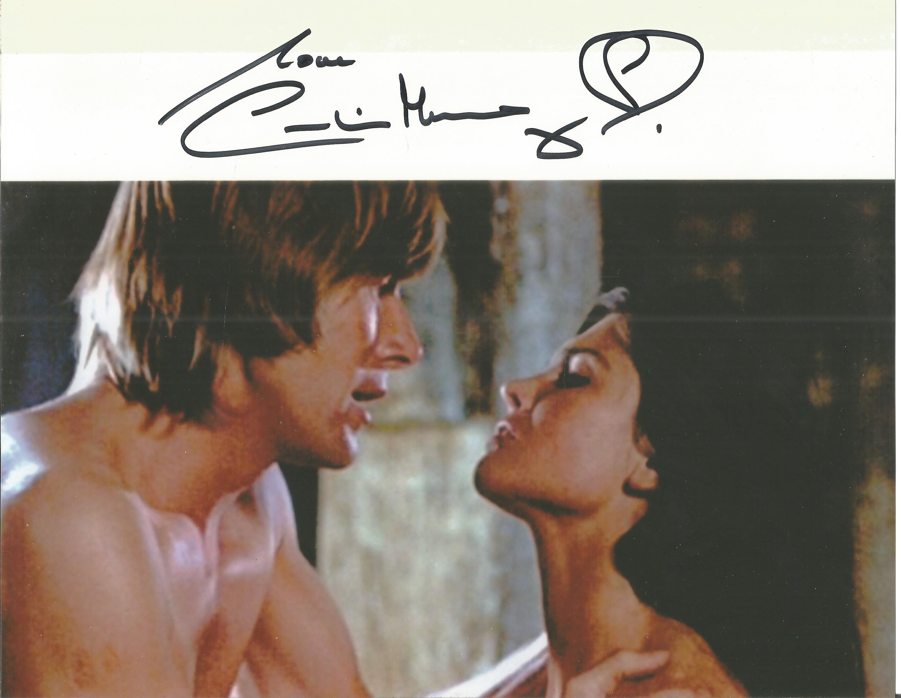 Captain Kronos - Vampire Hunter signed 10x8 colour image. Film was released in 1974 and was a