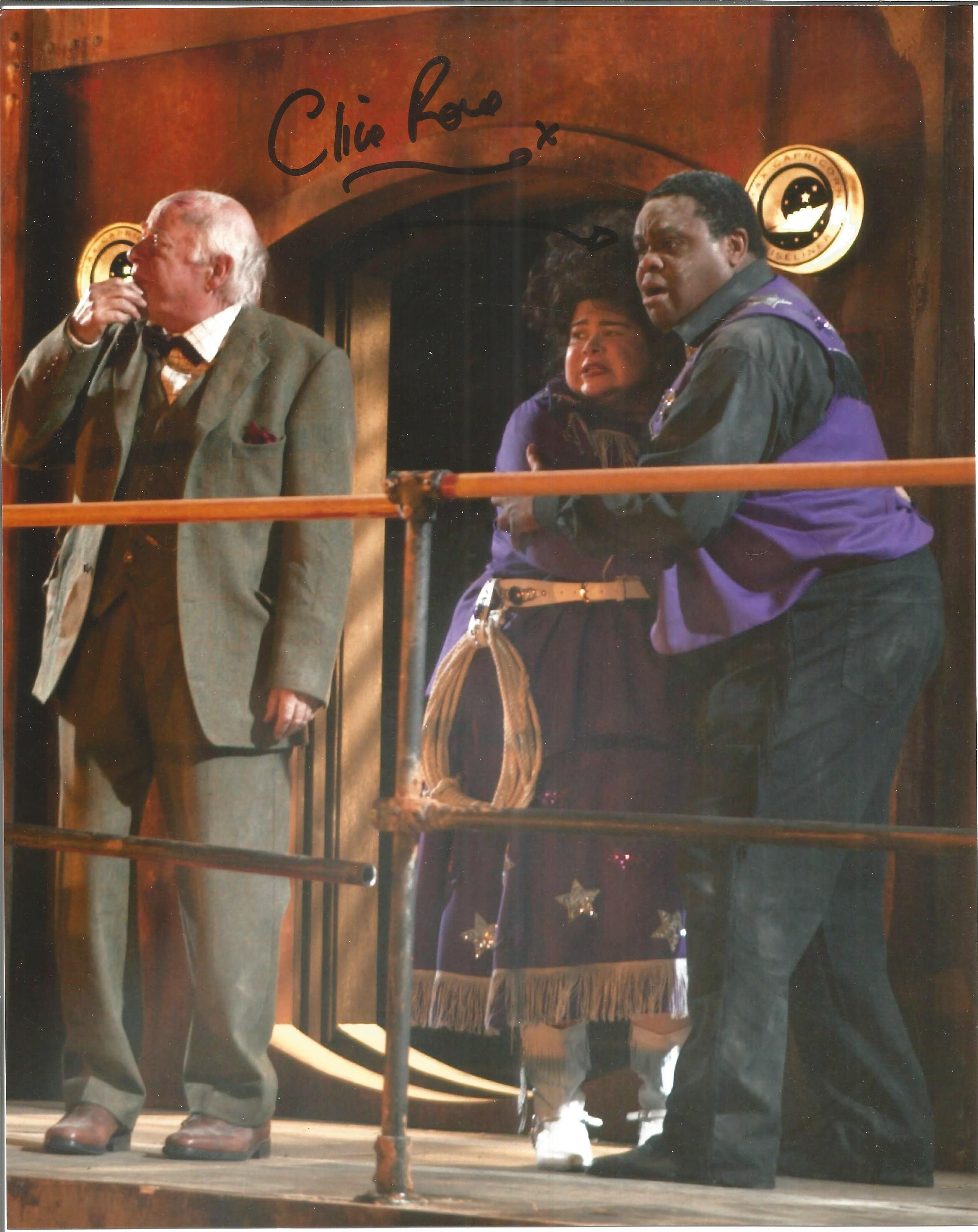 Clive Rowe signed 10x8 colour image. Clive Rowe was born on March 27, 1964 in Oldham, Lancashire,