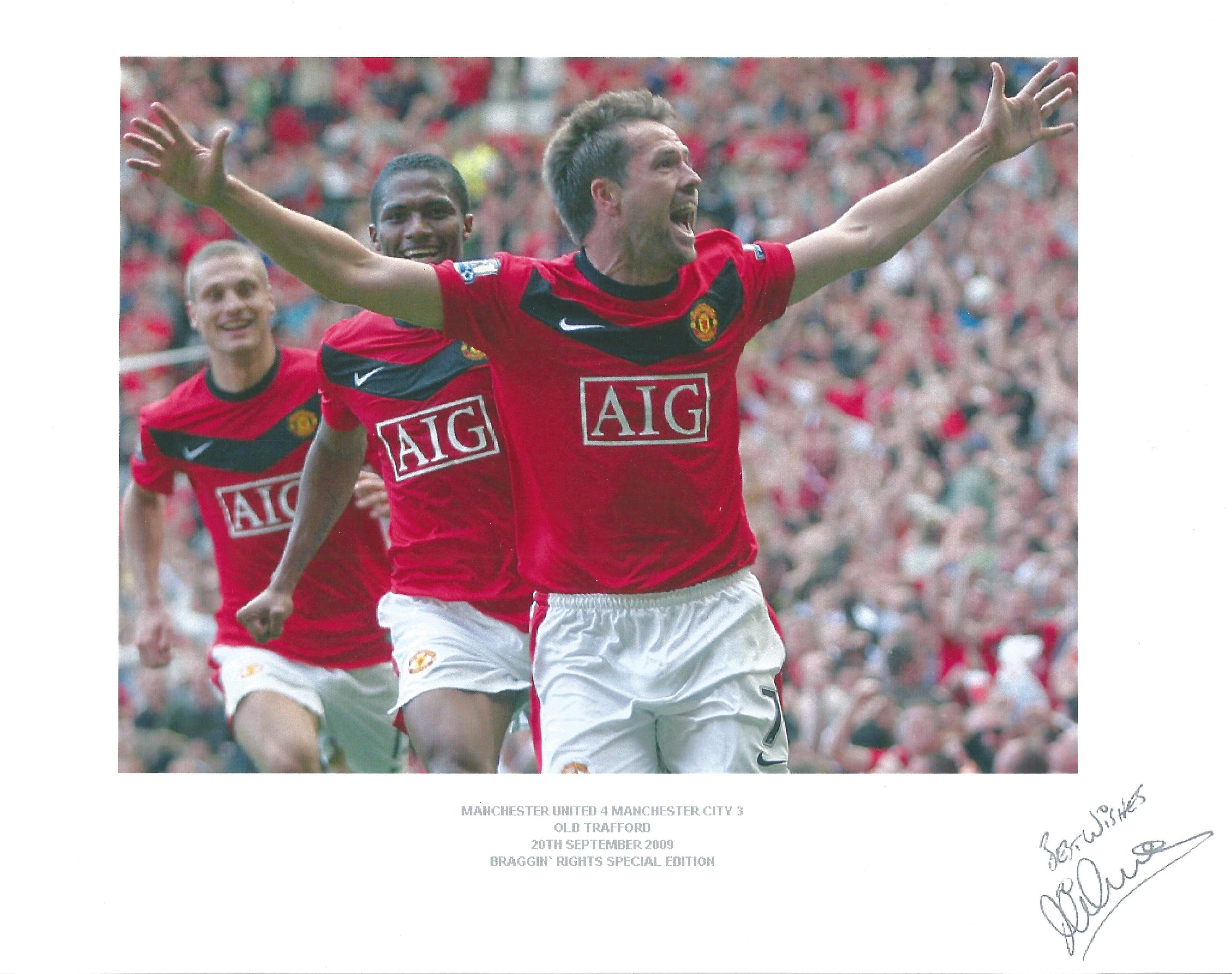 Football Collection Signed Photos Various Sizes, Including Rio Ferdinand, Robbie Earle, Ruud, - Image 3 of 11