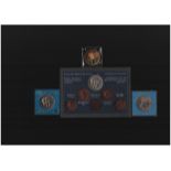 Commemorative coin collection. Includes Royal Wedding crown and set of 5 pennies from 1837 to