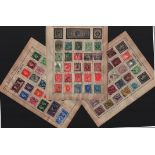 Stamp collection mainly GB on 6 loose pages. High catalogue value. Good condition. We combine