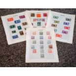 Hungary stamp collection 4 loose album pages mainly mint/early material some rare.. Good