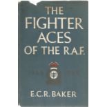 World War II multi signed hardback book titled The Fighter Aces Of the RAF 1939-1945 BY E. C. R