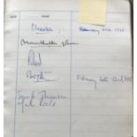 Visitors Book 1953-2008 Sir Michael Walker British High Commissioner India 1974-1976 fantastic