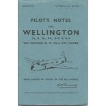 World War II Wing Commander Ken Wallis signed Pilot Notes for Wellington III, X, XI, XIII and XIV