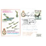 WW2 Montgomery's pilot Flt Lt Trevor Martin signed RAF Westhampnett cover. Good condition. All