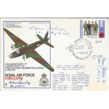 Hans Rossbach No 41 Royal Air Force Topcliffe multi signed flown FDC signatures included are