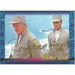 Richard Herd signed trading card for Sea Quest Herd was known for playing Admiral Noyce during