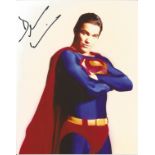 Dean Cain signed 10x8 colour photograph taken during his time playing Clark Kent, Superman. Good