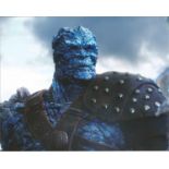 Taika Waititi signed 10x8 signed colour photograph pictured as Korg, a Kronan warrior in the