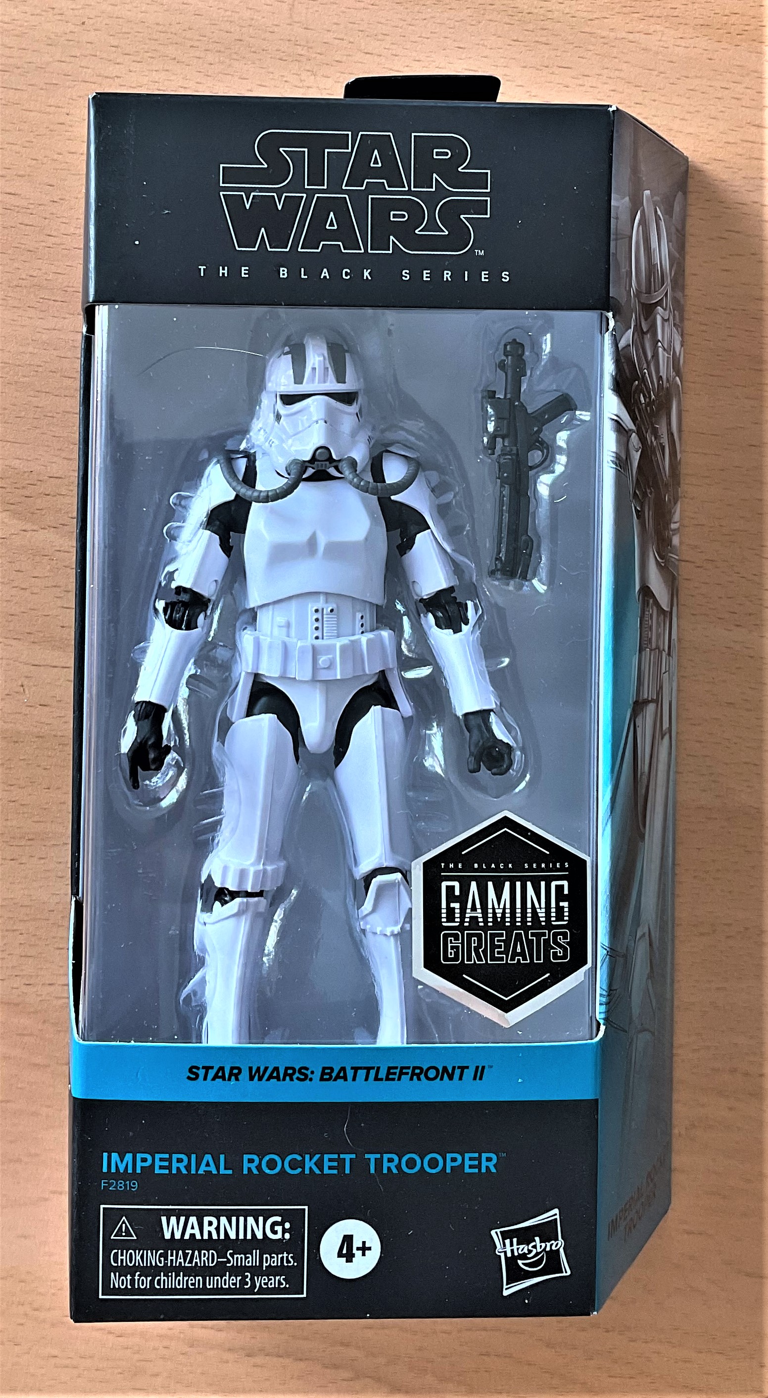 Star Wars, The Black Series miniature action figure of Imperial Rocket Trooper, taken from Star - Image 2 of 3