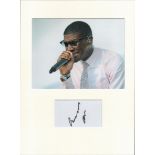 Labrinth Signed card piece. Photo attached. 16 x 12. Good condition. All autographs come with a