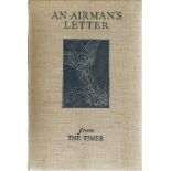 The Times. An Airmans Letter. A WW2 First Edition Hardback book, showing signs of age. Signed By