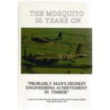 The Mosquito 50 Years On. A WW2 First Edition Hardback book. Signed multiple times By John Cat's