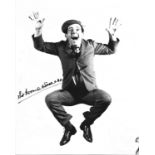 Norman Wisdom signed 10x8 black and white photo. Sir Norman Joseph Wisdom, OBE [2] (4 February