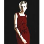 Twiggy signed 10x8 colour photo. Dame Lesley Lawson DBE (née Hornby; born 19 September 1949) is an