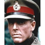 Edward Fox signed 10x8 colour photo. Edward Charles Morice Fox, OBE (born 13 April 1937) is an