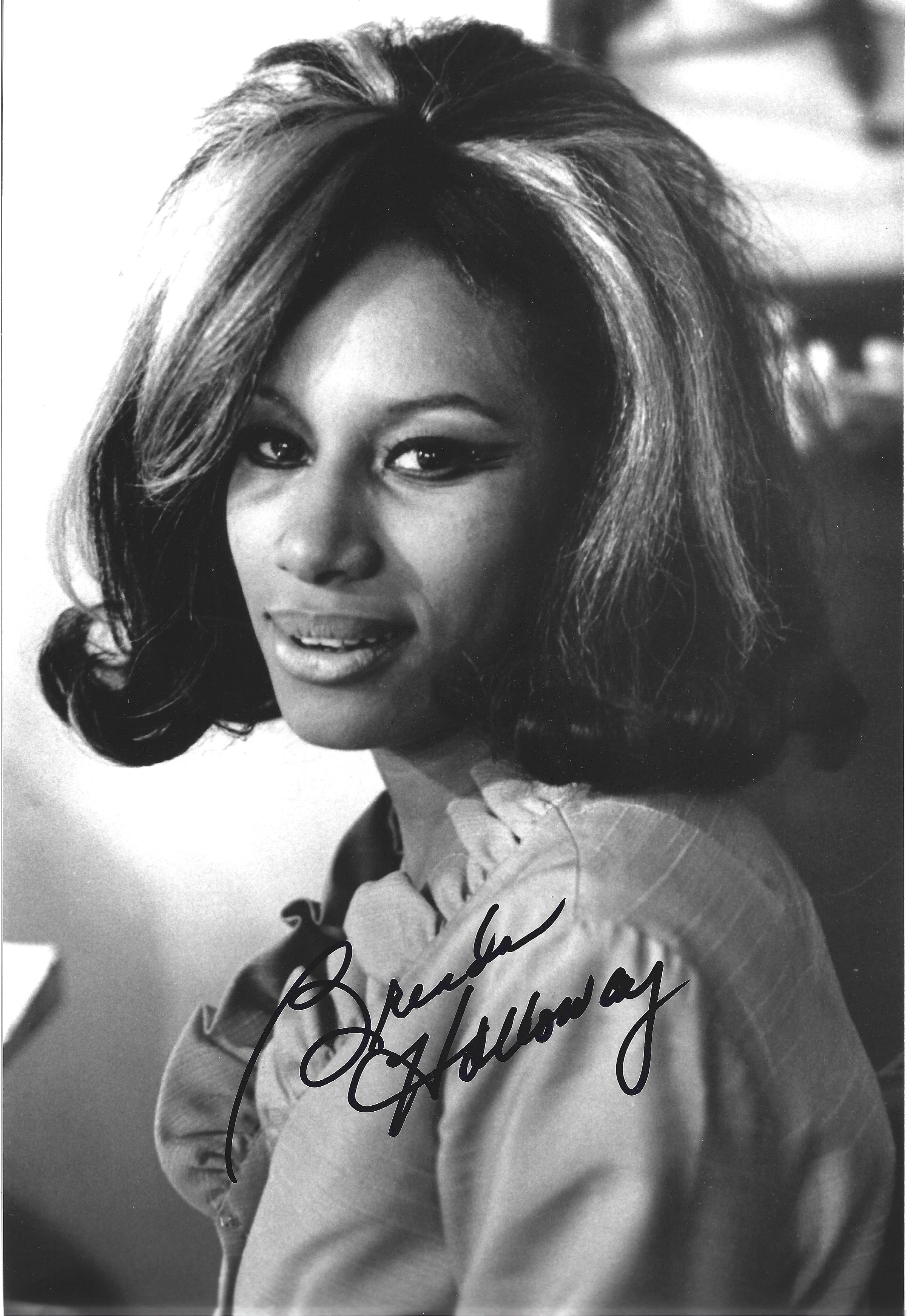 Brenda Holloway signed 12x8 black and white photo. Brenda Holloway (born June 21, 1946) is an