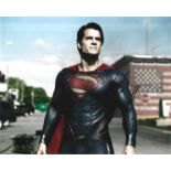 Henry Cavill signed 10x8 colour photo pictured in his role as Superman. Henry William Dalgleish
