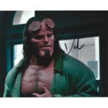 David Harbour signed 10x8 Hellboy colour photo. David Kenneth Harbour (born April 10, 1975) is an