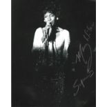 Mary Wilson signed 10x8 black and white photo. Mary Wilson (March 6, 1944 - February 8, 2021) was an