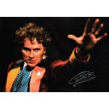 Colin Baker signed 16x12 colour DR WHO photo. Colin Baker (born 8 June 1943) is an English actor who