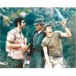 Elliot Gould signed 10x8 colour photo pictured as Trapper John in the Mash movie. Elliott Gould (
